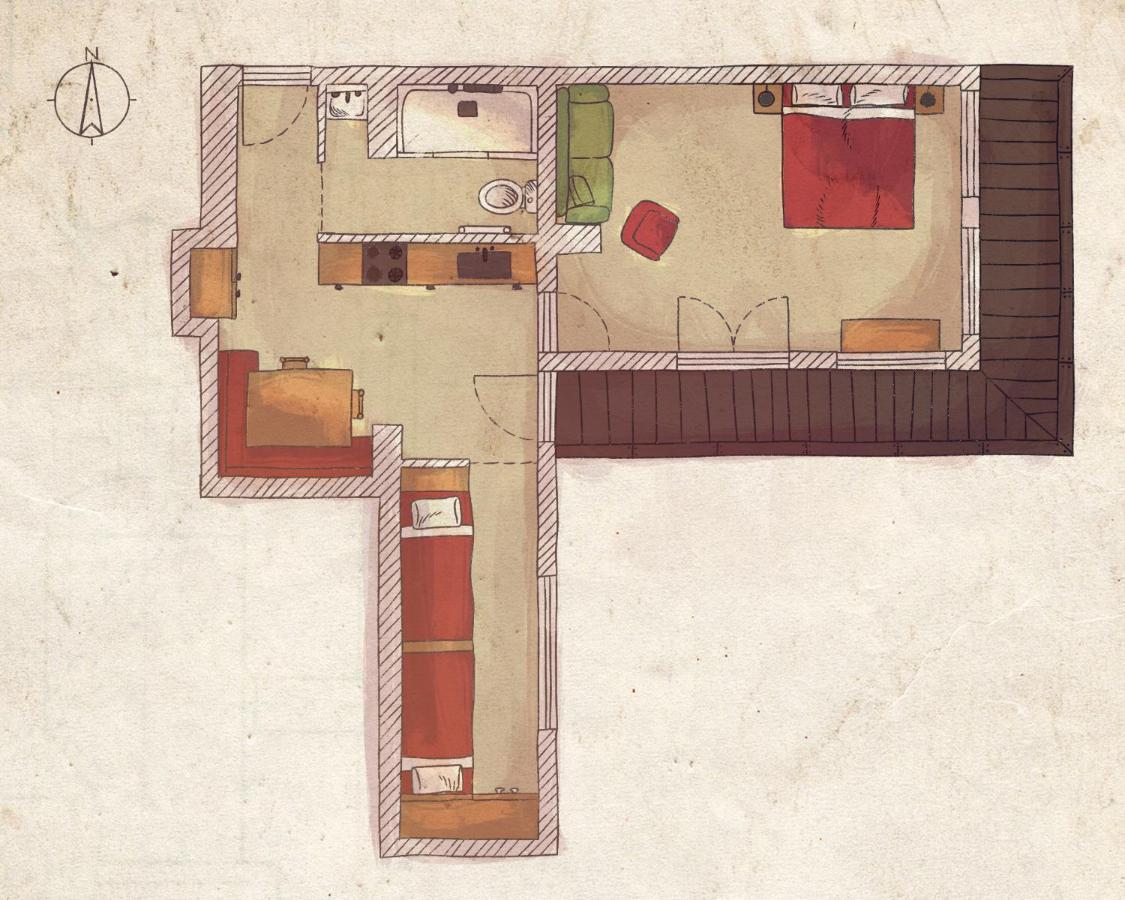 Apartment Reiter Zellbergeben Exterior foto